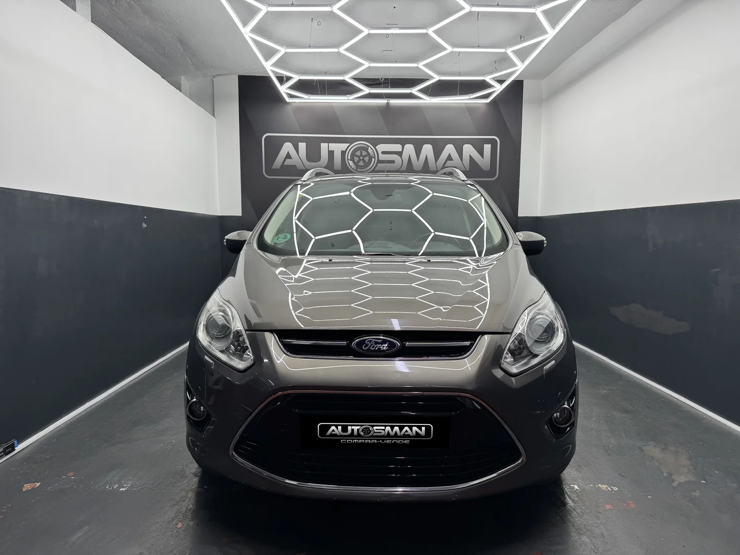 FORD GRAN C-MAX 2014 Gasolina Gris Plomo - Interior